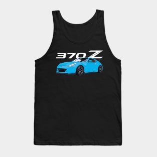 JDM Nissan boosted blue 350z 370z Tank Top